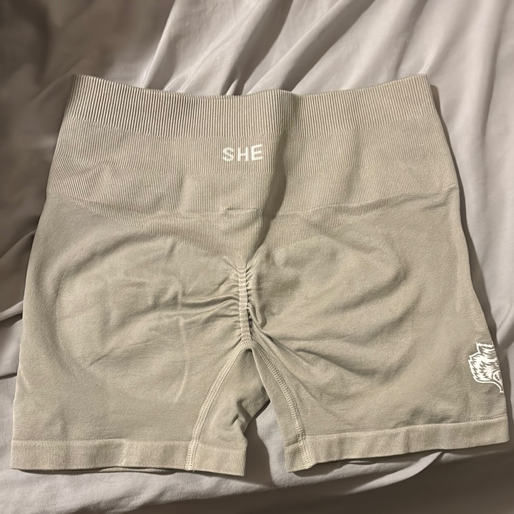 Beige Women's Shorts